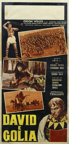 Locandina 2 for the film David and Goliath (1960)