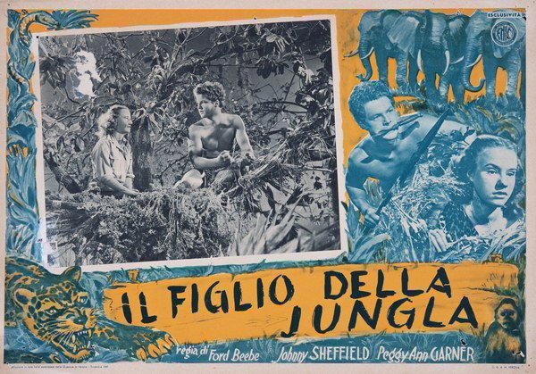 Lobby Card 4 for the film Bomba, the Jungle Boy (1949)