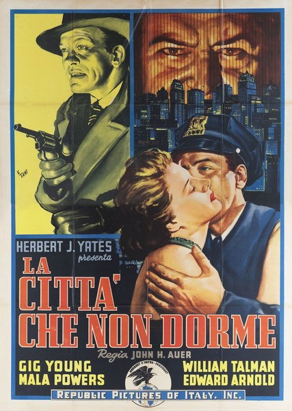 Poster 2 for the film City That Never Sleeps (1953)