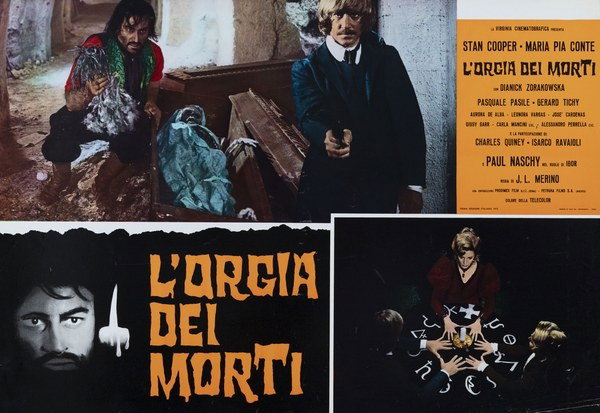 Fotobusta 3 per il film L'orgia dei morti (1973)