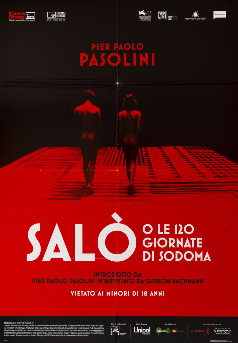 Salò o le 120 giornate di Sodoma - Manifesto 2