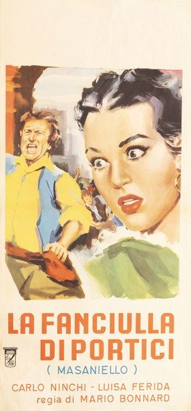 La fanciulla di Portici - Locandina 1