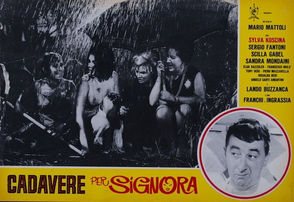 Fotobusta 11 per il film Cadavere per signora (1964)