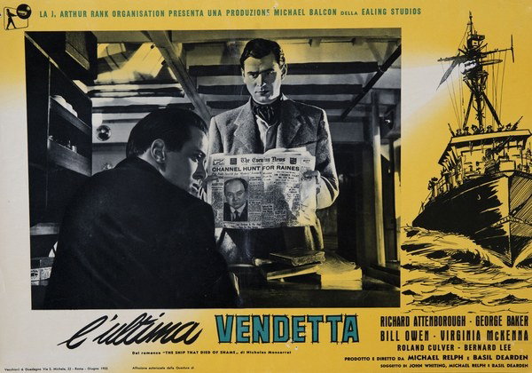 Fotobusta 7 per il film L'ultima vendetta (1955)