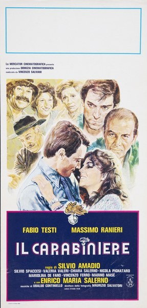 Locandina 1 for the film A Gun for a Cop (1981), painted by Piero Ermanno Iaia (Jaja)