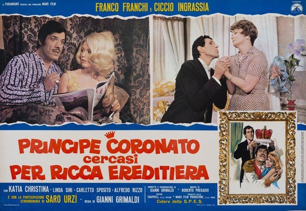 Principe coronato cercasi per ricca ereditiera
