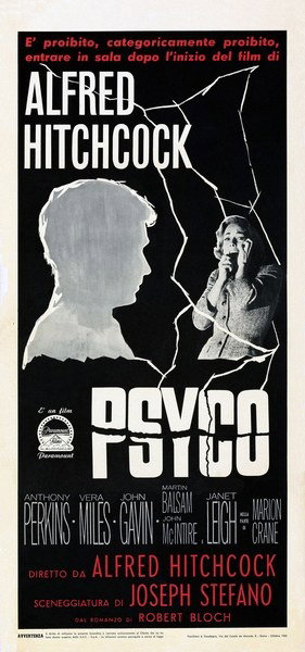 Locandina 2 for the film Psycho (1960)