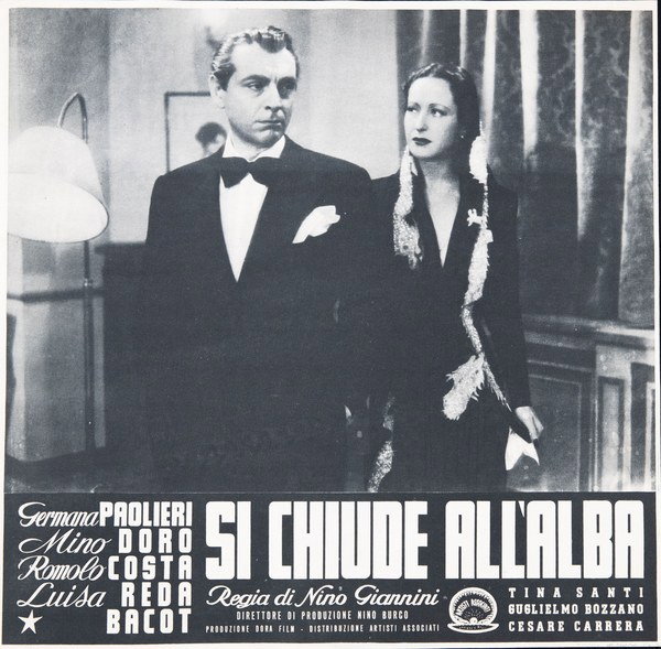 Fotobusta 4 per il film Si chiude all'alba (1945)