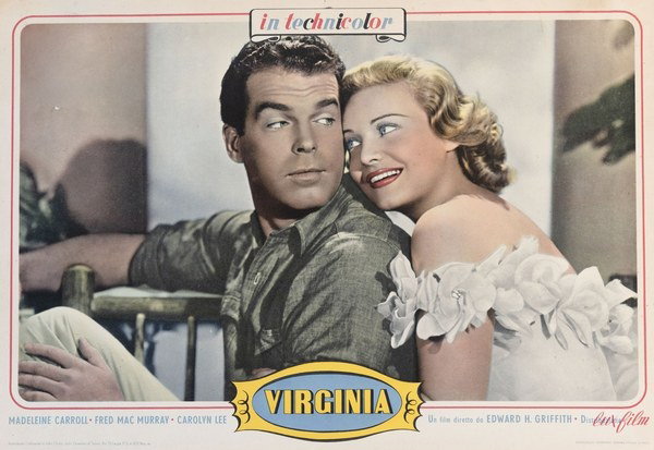 Fotobusta 5 per il film Virginia (1941)