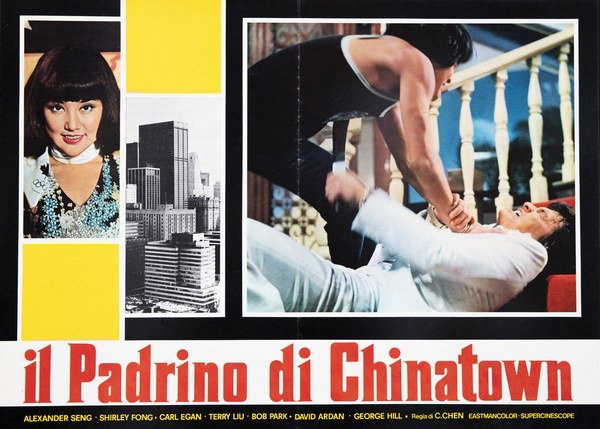 Fotobusta 7 per il film Il padrino di Chinatown (1977)