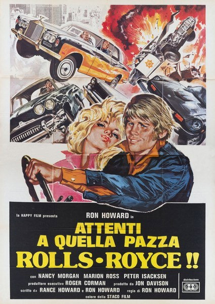 Attenti a quella pazza Rolls Royce - Manifesto 1