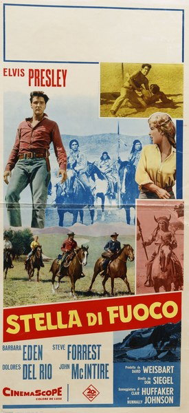 Flaming Star - Lobby Card 1