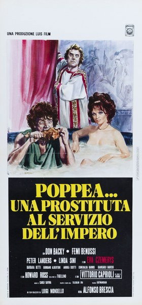 Poppea: A Prostitute in Service of the Emperor - Lobby Card 1