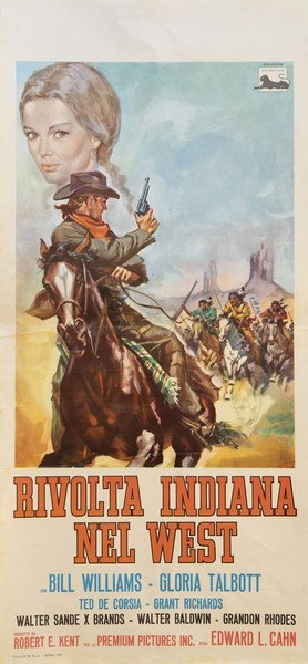 Rivolta indiana nel west - Lobby Card 1