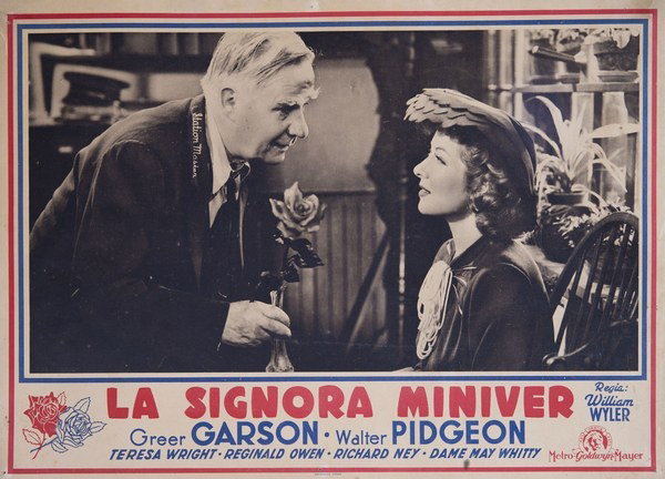 Fotobusta 2 per il film La signora Miniver (1942)