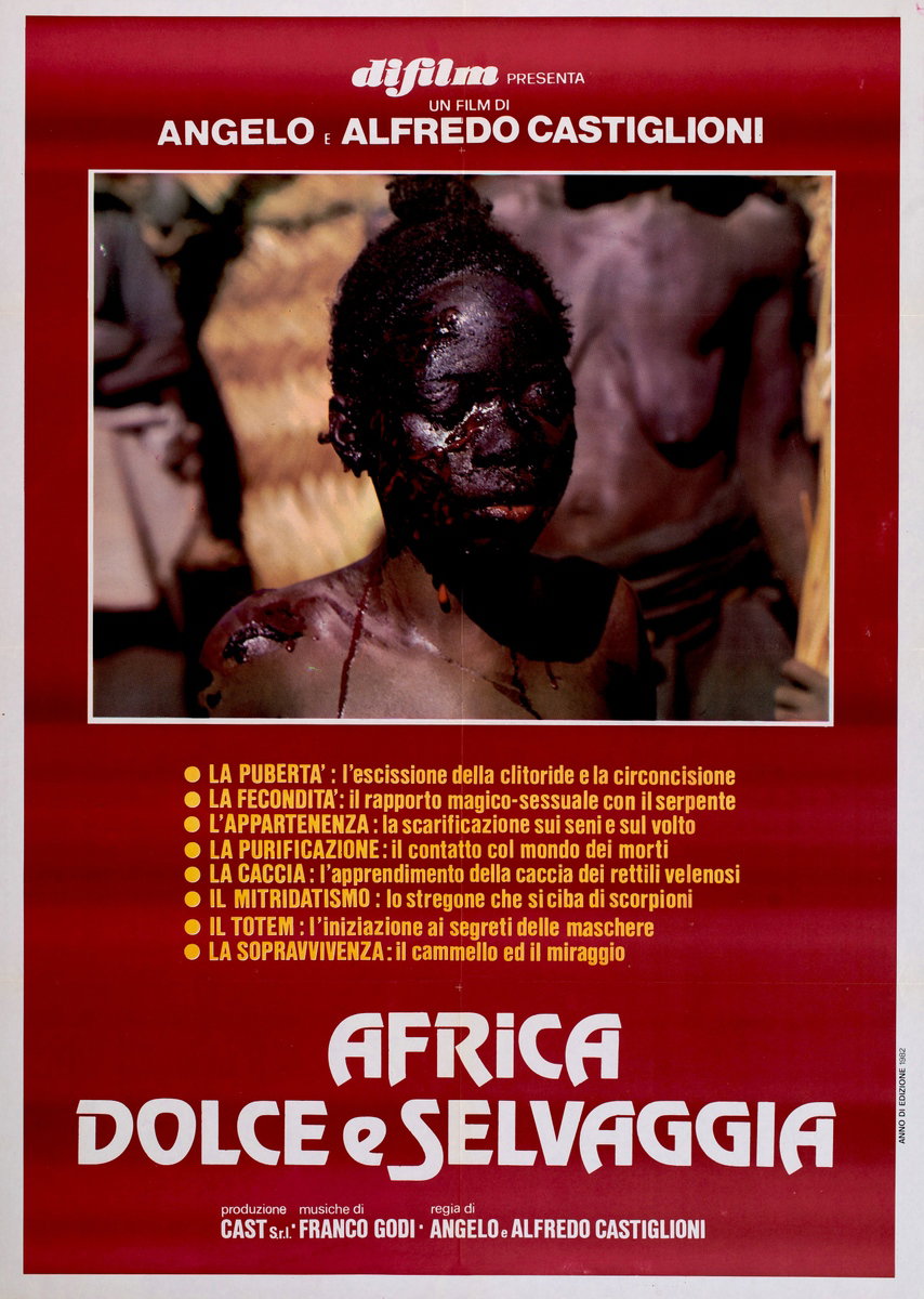 Africa dolce e selvaggia - Manifesto 1