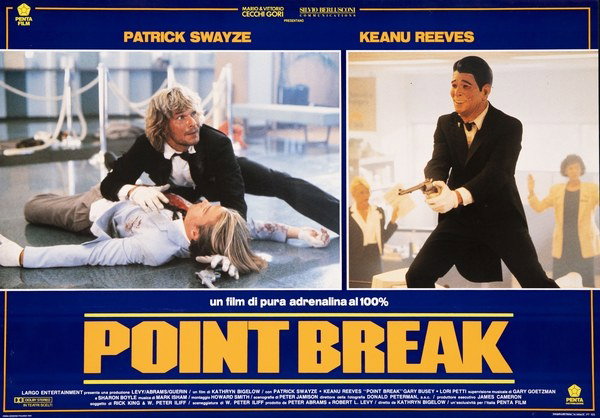 Fotobusta 2 per il film Point Break - Punto di rottura (1991)