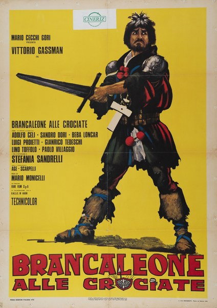 Brancaleone alle crociate - Manifesto 1