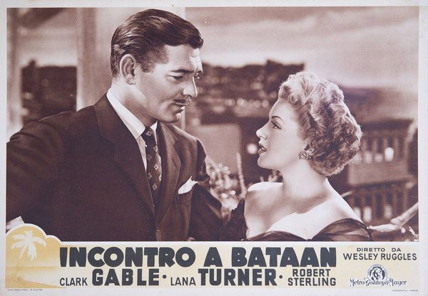 Fotobusta 2 per il film Incontro a Bataan (1942)