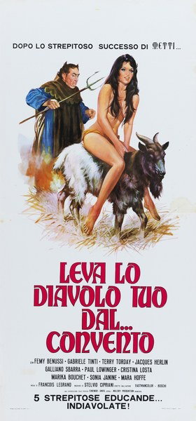 Leva lo diavolo tuo dal... convento - Locandina 1