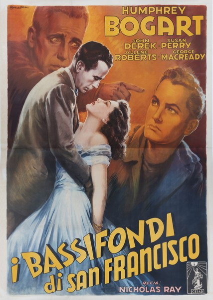Poster 2 for the film Knock on Any Door (1949), painted by Anselmo Ballester