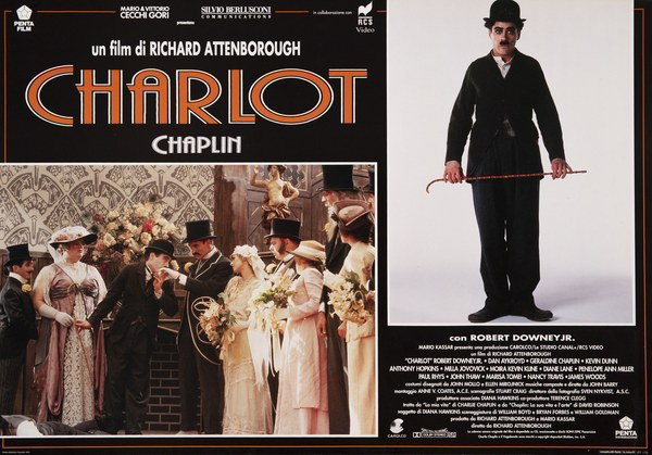 Fotobusta 1 per il film Charlot - Chaplin (1992)