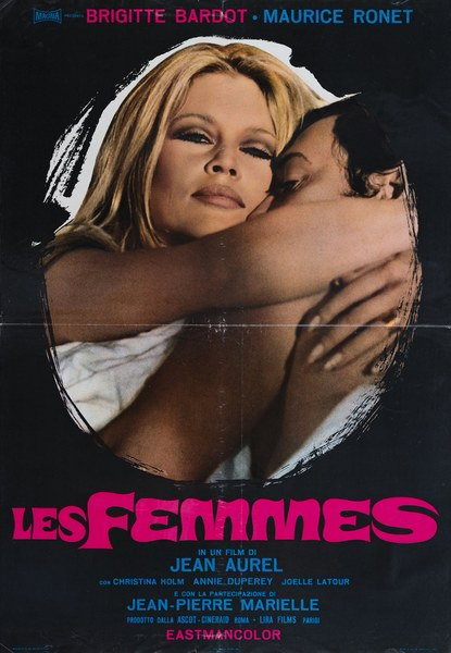 Manifesto 2 per il film Les femmes (1969)