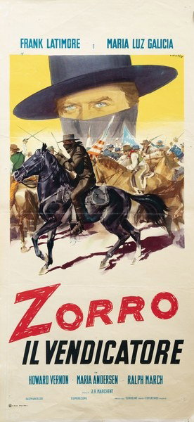 Zorro the Avenger - Locandina 1