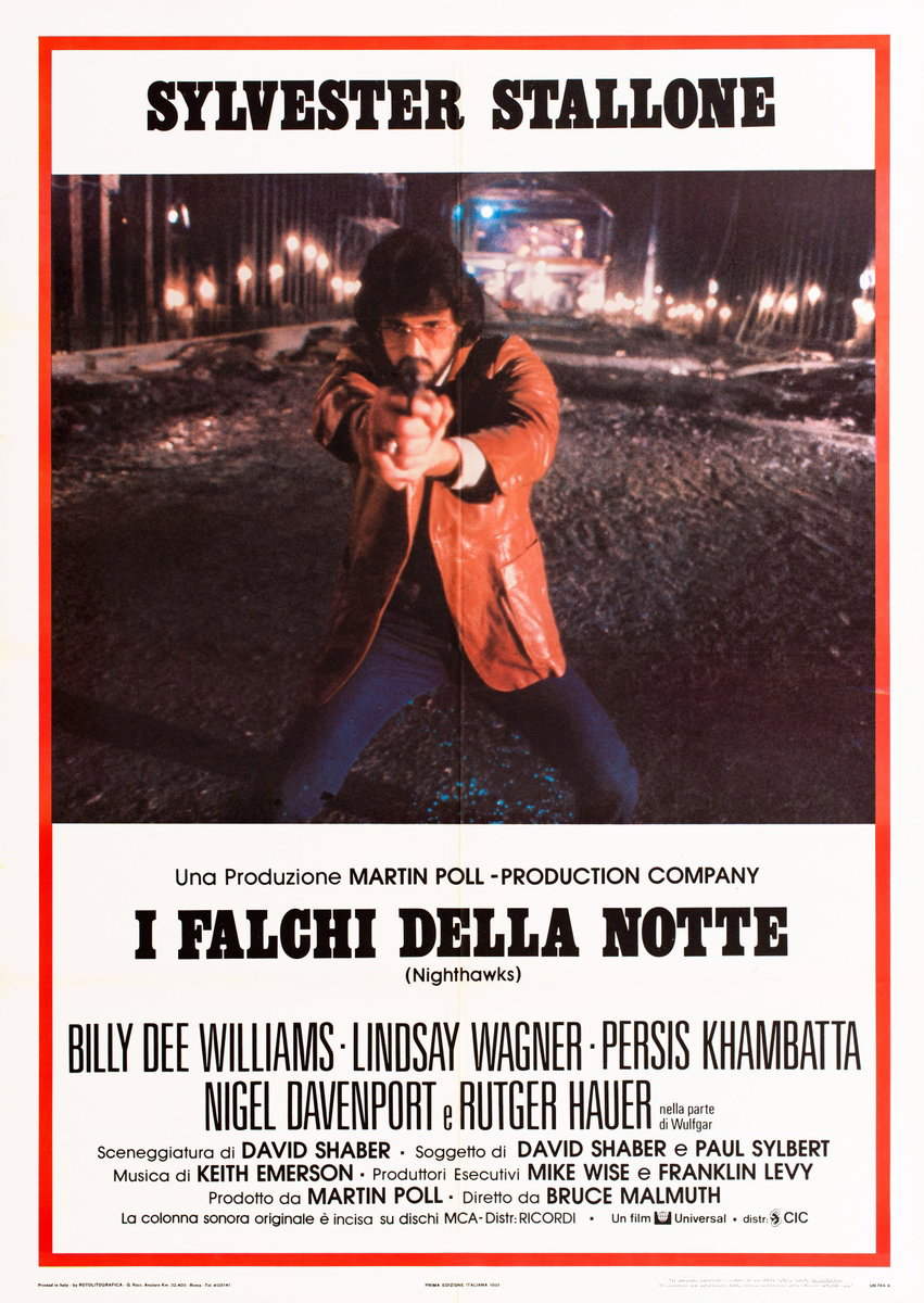 I falchi della notte - Manifesto 1