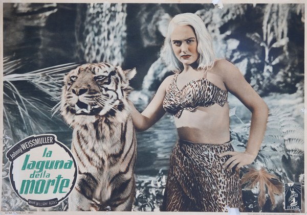 Fotobusta 2 per il film La laguna della morte (1950)