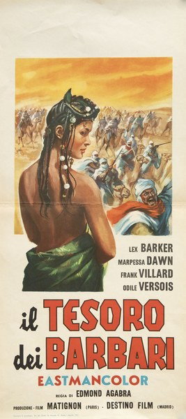 Il tesoro dei barbari - Locandina 1