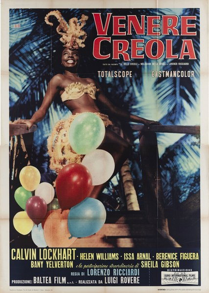 Manifesto 3 per il film Venere creola (1961)