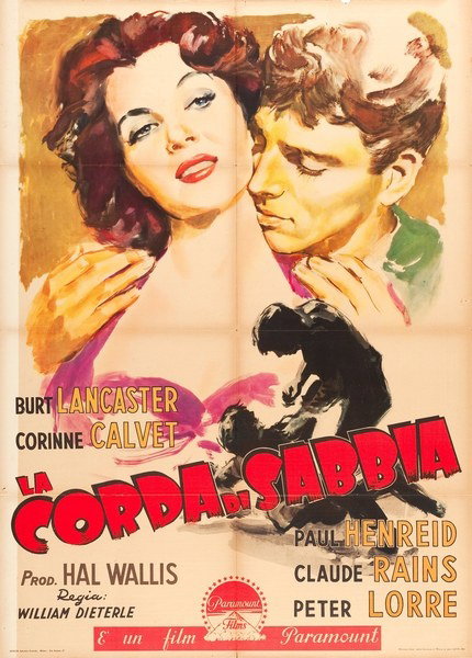Poster 2 for the film Rope of Sand (1949)