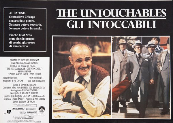 Fotobusta 2 per il film The Untouchables - Gli intoccabili (1987)