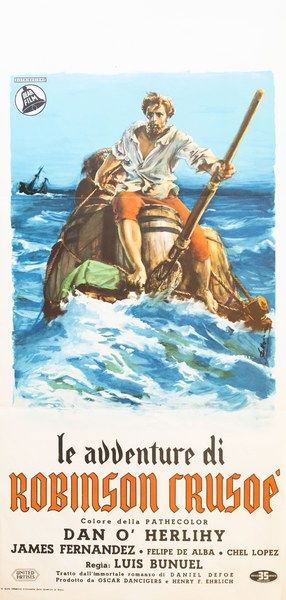 Le avventure di Robinson Crusoe - Lobby Card 1