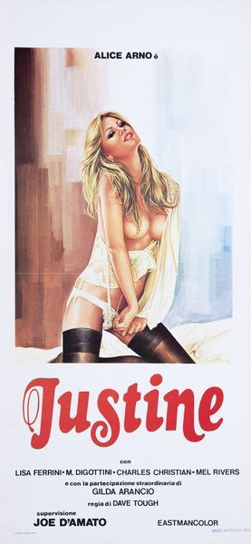 Le porno libidini di Justine - Locandina 1