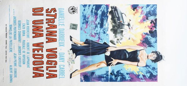 Strana voglia di una vedova - Locandina 1