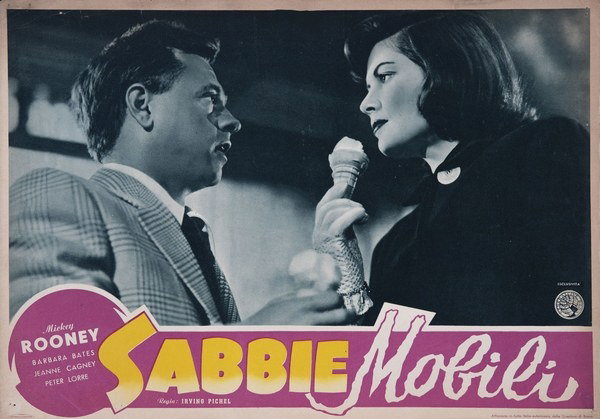 Fotobusta 3 per il film Sabbie mobili (1951)