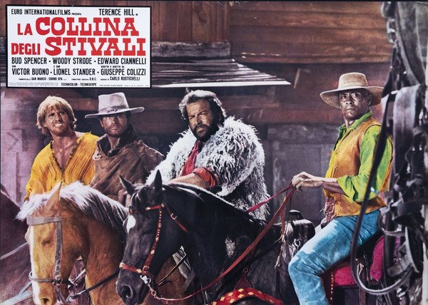 Fotobusta 12 per il film La collina degli stivali (1969)