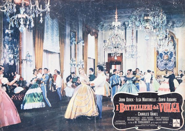 Fotobusta 12 per il film I battellieri del Volga (1935)