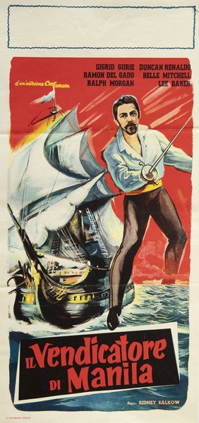 Il vendicatore di Manila - Lobby Card 1