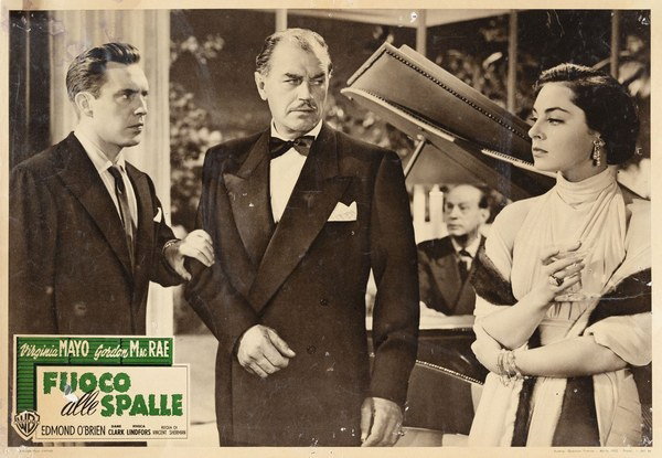 Fotobusta 2 per il film Fuoco alle spalle (1950)