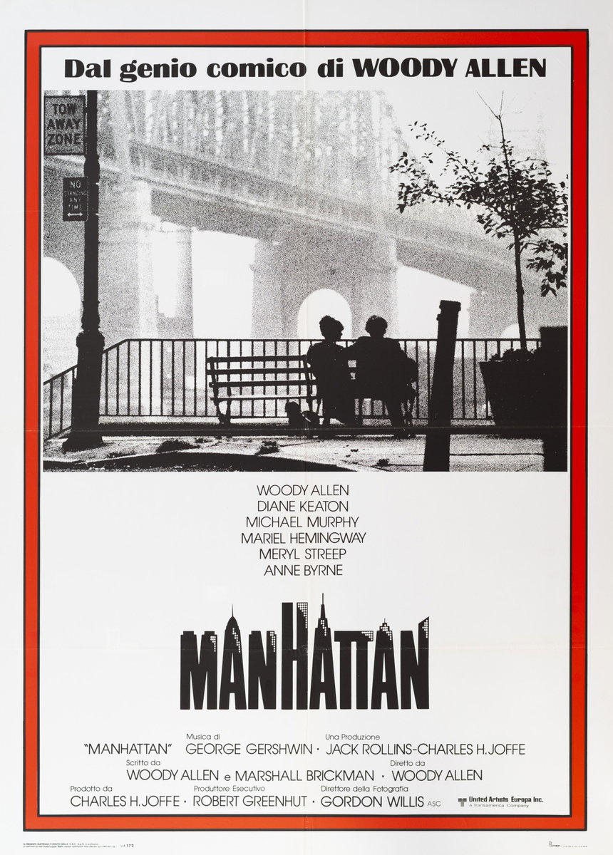Manifesto 2 per il film Manhattan (1979)