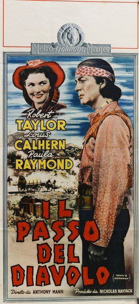 Locandina 2 per il film Il passo del diavolo (1950)