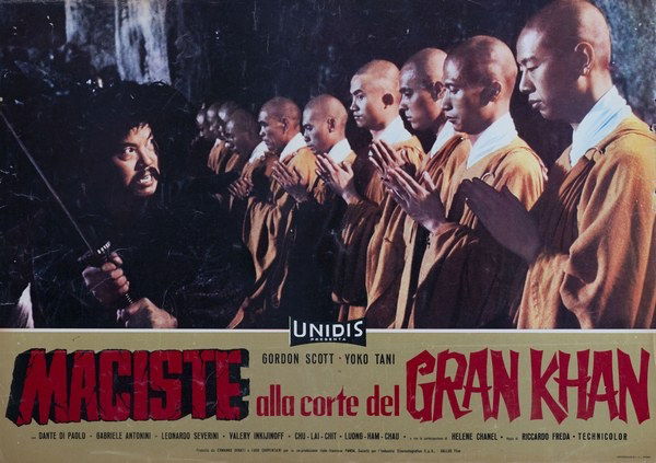 Maciste alla corte del Gran Khan - Fotobusta 1