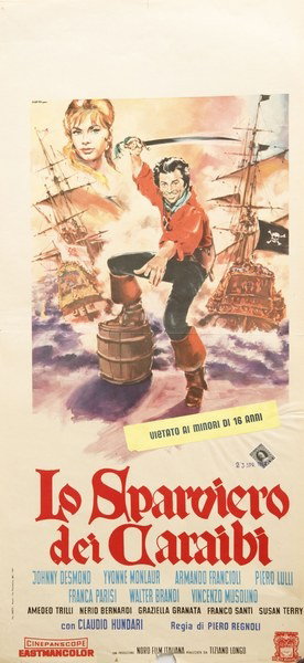 Lo sparviero dei Caraibi - Locandina 1