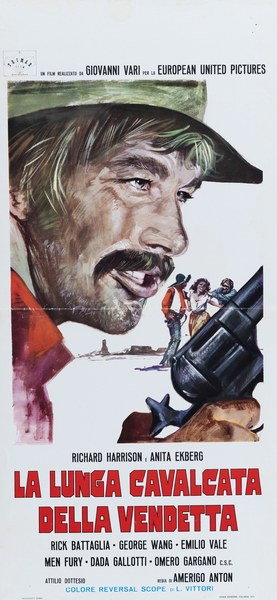 Deadly Trackers - Lobby Card 1