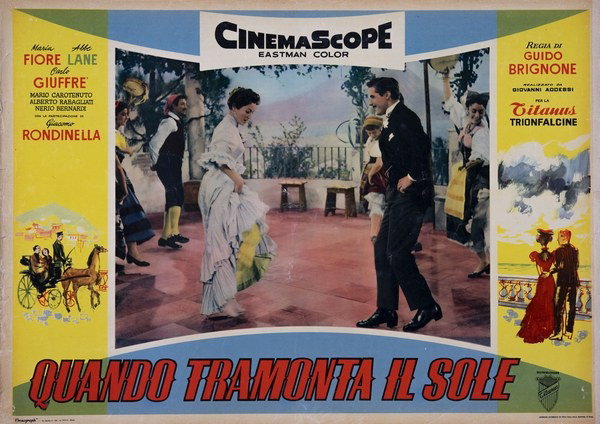 Lobby Card 5 for the film Sunset in Naples (1956)