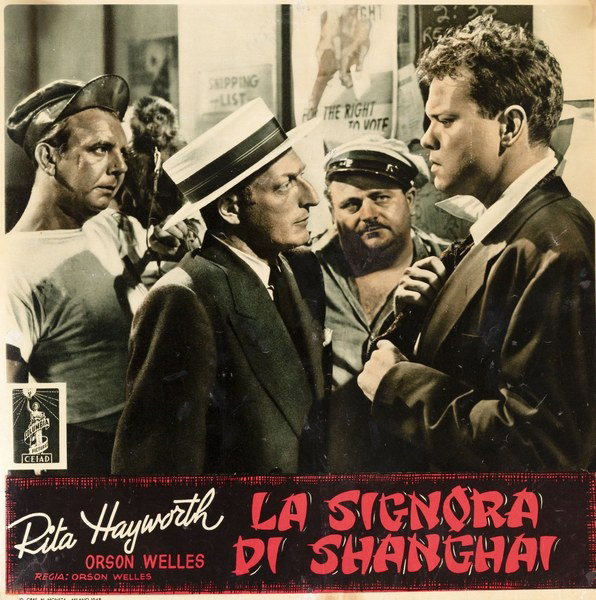 Fotobusta 8 per il film La signora di Shanghai (1947)