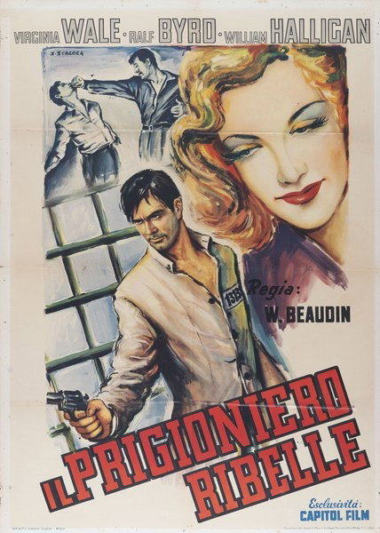 Il prigioniero ribelle - Manifesto 1